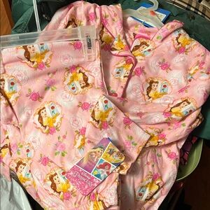 Disney Belle Pink Kids Pajama Set